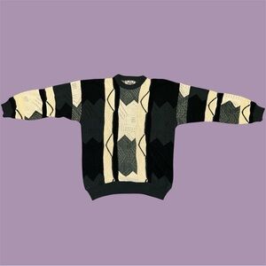 Vintage 3D Knit Coogi Style Men’s Sweater

Brand: XX Stat
Size: XL